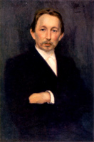 Портрет Аполлинария Михайловича Васнецова. 1897.